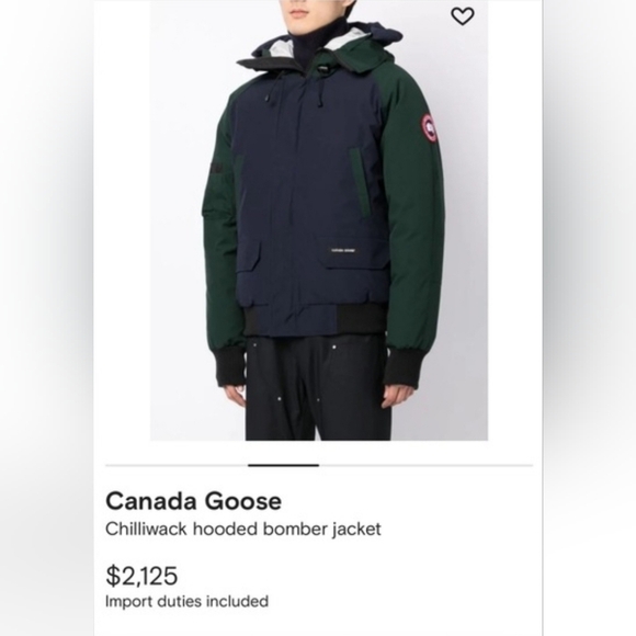 Canada Goose Black and Green Bomber Jacket with Quality Construction - Picture 4 of 8